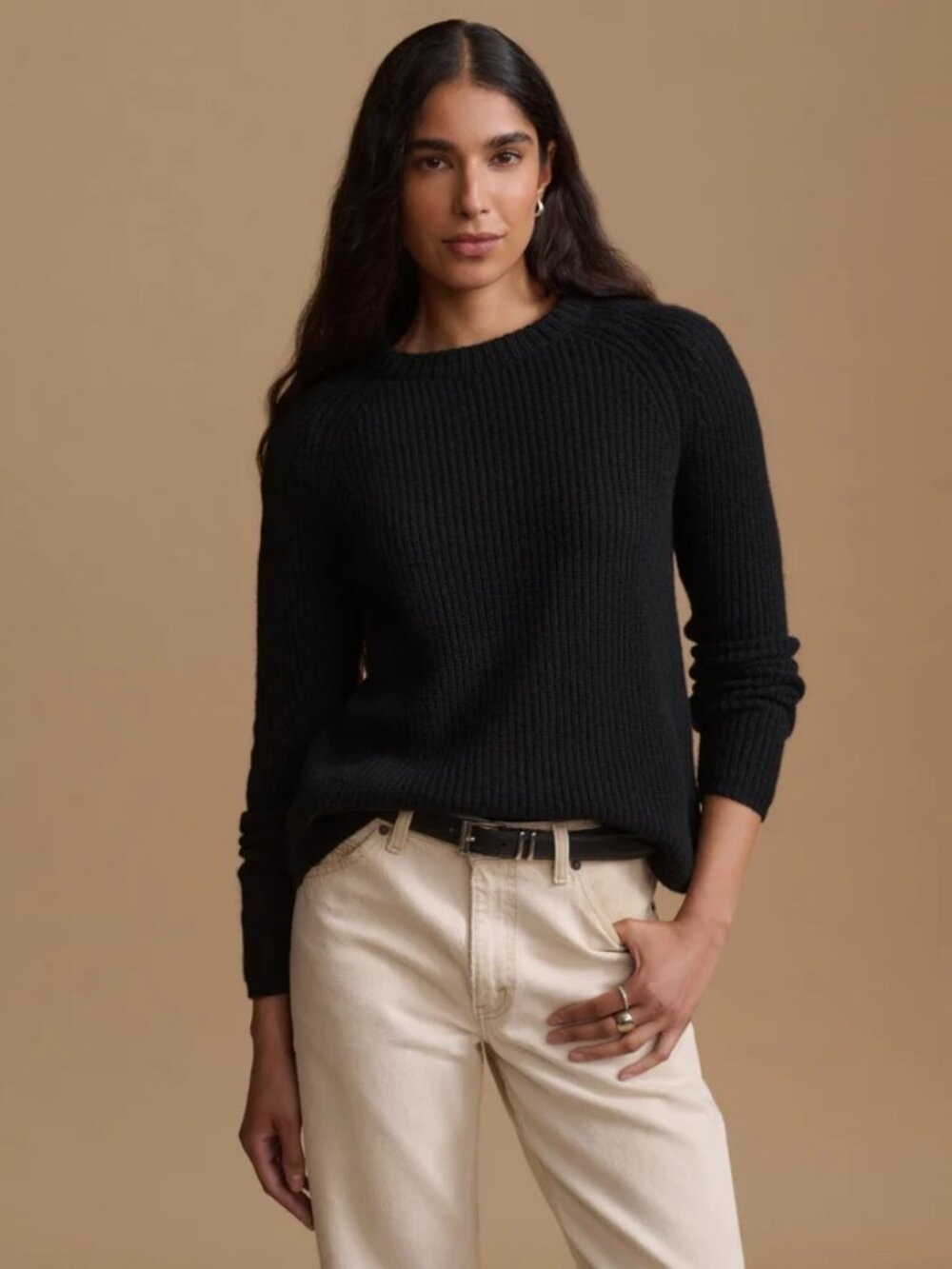 Jenni Kayne Cashmere Fisherman Sweater - XL